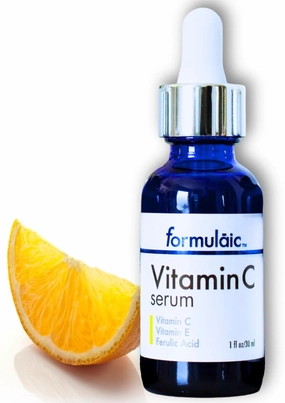 Vitamin C Face Serum with Vitamin E & Ferulic Acid, Skin Brightening Serum, Revitalizes Skin and Evens Skintone, Fragrance Free, 1 Fl Oz
