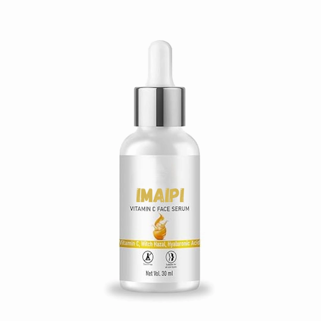 Vitamin C Face Serum with Witch Hazel and Hyaluronic Acid, Brightening and Moisturizing, 30ml