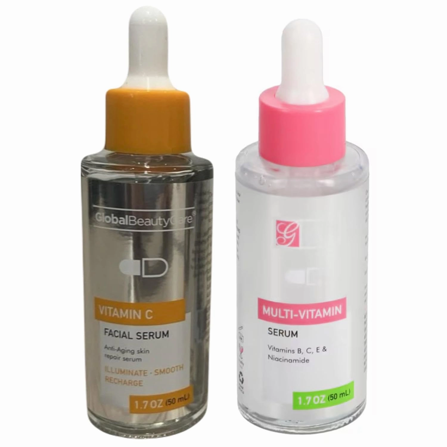 vitamin C Facial serum Anti-Aging skin & Multi- Vitamin Serum Vitamins B,C,E & Niacinamide. 1.7 OZ / 50 mL