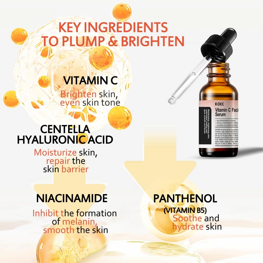 Vitamin C Facial Serum, Snail Mucin 92% Moisturizer Daily Face Gel Cream, Snail Mucin Serum, Crema De Caracol, Snail Nourishing Cream,1.01oz Crema de Baba de Caracol Original