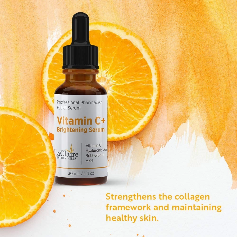 Vitamin C  serum 3-Pack, Strong vitamin C serum, brightening serum for face, topical facial serum with Hyaluronic acid, Vitamin C facial brightening serum, Vitamin C , Made in the USA