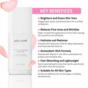 Vitamin C Serum – Brightening Anti-Aging Formula with Exfoliating Acids, Vitamin E & Hyaluronic Acid for Dark Spots, Even Skin Tone, Wrinkles & Eye Care.