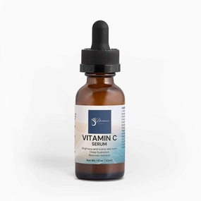 Vitamin C Serum – Brightening Face Serum with Hyaluronic Acid & Antioxidants – Evens Skin Tone, Fades Dark Spots & Boosts Radiance – Lightweight & Non-Irritating – 1oz