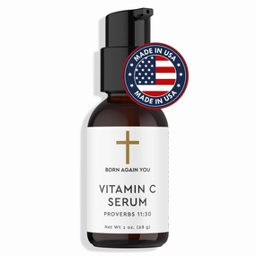 Vitamin C Serum for Face – Brightening & Hydrating Antioxidant Serum with Hyaluronic Acid, Botanical Extracts, and Vitamin B3 – 1 fl oz