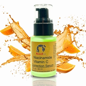 Vitamin C Serum for Face with Niacinamide, Arbutin & Collagen - Help reduces Dark Spots, Improves Skin Tone, & Minimizes Fine Lines - 30mL