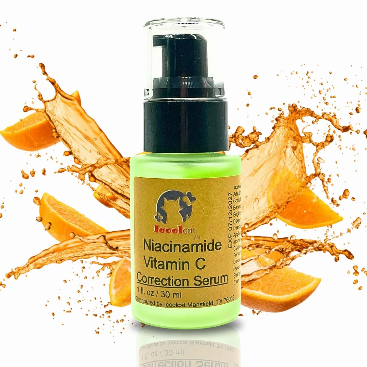 Vitamin C Serum for Face with Niacinamide, Arbutin & Collagen - Help reduces Dark Spots, Improves Skin Tone, & Minimizes Fine Lines - 30mL