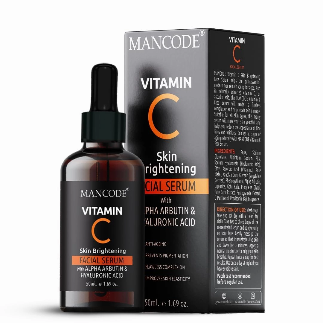 Vitamin C Serum With Hyaluronic | 35% Vitamin C for Brightening Skin |Hyaluronic Improves Skin Tone and Pore Minimizing |Alpha Arbutin for Improving Skin Texture Boosts Collagen 50ml