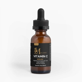 Vitamin C Serum with Magnesium Ascorbyl Phosphate, Ferulic Acid & Ascorbic Acid, Hydrating serum with Botanical Extracts, 1 fl oz–Made in USA–Brightening & Anti-Aging Skin Care–for All Skin Types