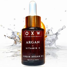 Vitamin C Serum with Moisturizing Argan Oil for the Face, Tetrahexyldecyl Ascorbate THDA Premium 15% Vitamin C for the Skin, Lightweight Velvety Smooth Formula, Promotes Collagen & Evens Skin Tone
