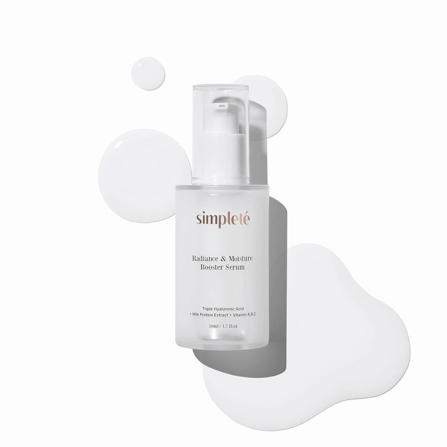 Vitamin Serum for Face - Hyaluronic Acid, Moisturizer for Radiant Skin, Multi vitamin ABC, Reduces Wrinkles & Dark Spots, Facial Oil Booster for Women & Men, Daily Skincare Solution