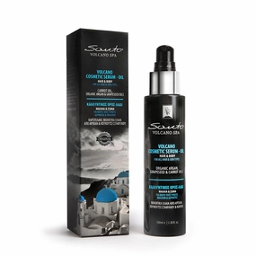Volcano Cosmetic Serum 100ml – Hydrating & Anti-Aging Hair & Body Oil – Body Oil Restores Elasticity, Prevents Stretch Marks & Repairs Dry Hair and Skin