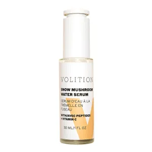Volition Beauty Snow Mushroom Water Facial Serum - Hydrating Face Serum Improves Moisture Retention While Minimizing Look of Pores & Fine Lines (30ml / 1 fl oz)