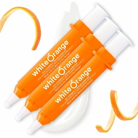 White Orange Only Vitamin C Serum Made with White Part of Orange, Anti Aging, THDA Hyaluronic Acid Vitamin E OrangeStem®, Hydrating & Brightening Serum for Dark Spots Fine Lines & Wrinkles 3PK