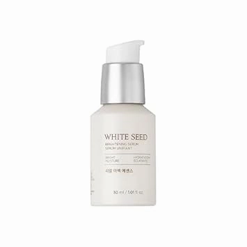 White Seed Brightening Face Serum with Niacinamide & Hyaluronic Acid | For Dark Spots, Dullness & Acne Scars | Suitable for Normal,Oily, Dry,Combination Skin | Sulphate & Paraben Free - [30ml]