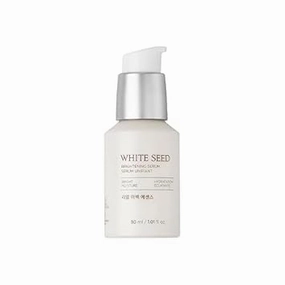 White Seed Brightening Face Serum with Niacinamide & Hyaluronic Acid | For Dark Spots, Dullness & Acne Scars | Suitable for Normal,Oily, Dry,Combination Skin | Sulphate & Paraben Free - [30ml]