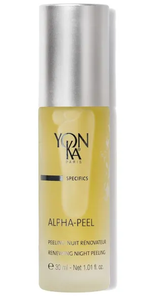 Yon-Ka Alpha Peel Concentrate (30ml) Anti-Aging Night Peel, Treat Fine Lines and Wrinkles with Alpha Hydroxy Acids, All Skin Types, Paraben-Free