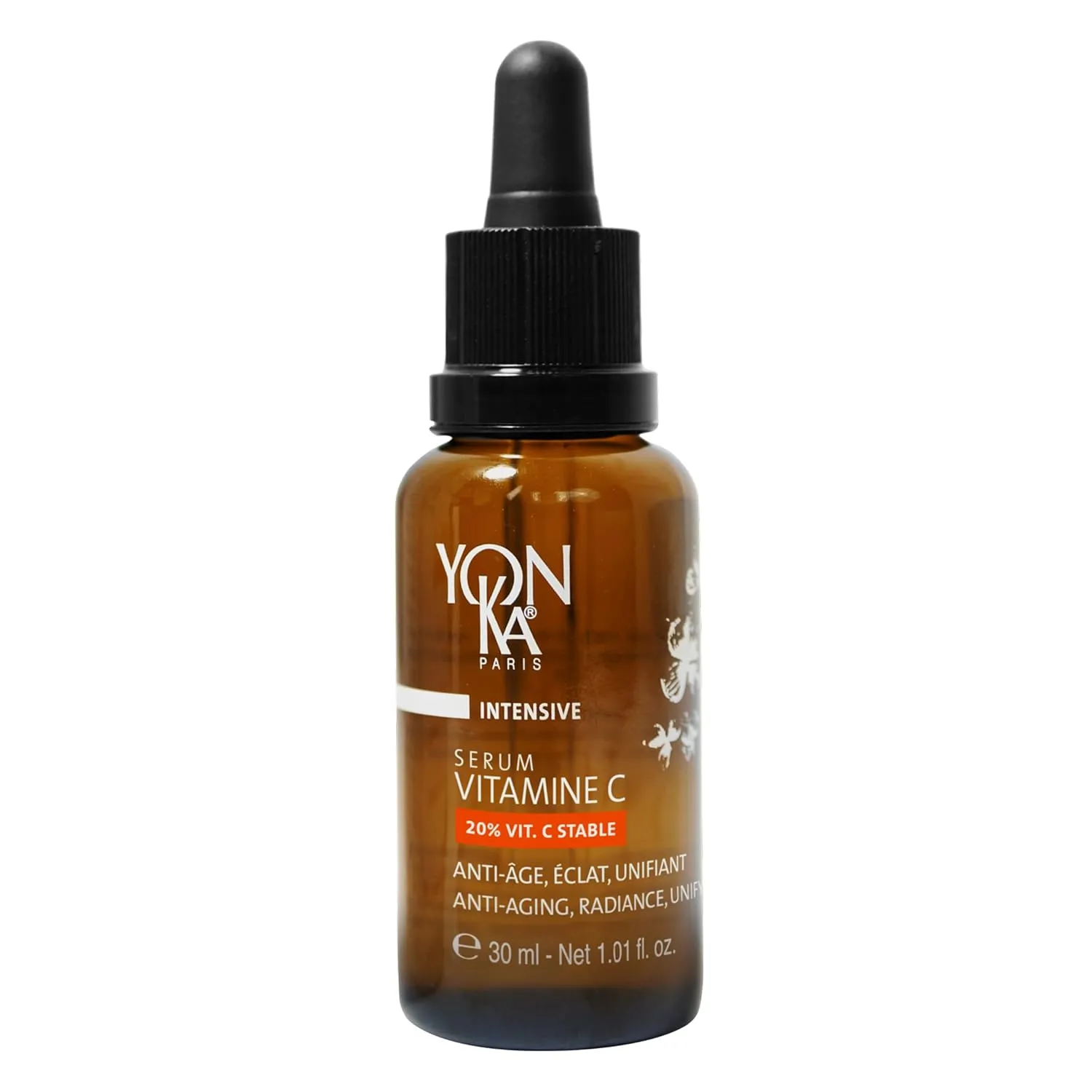 Yon-Ka Vitamin C Face Serum, Anti-Aging Face Serum for Sensitive Skin, High Concentrate to Treat Wrinkles & Uneven Skin Texture, 30ml