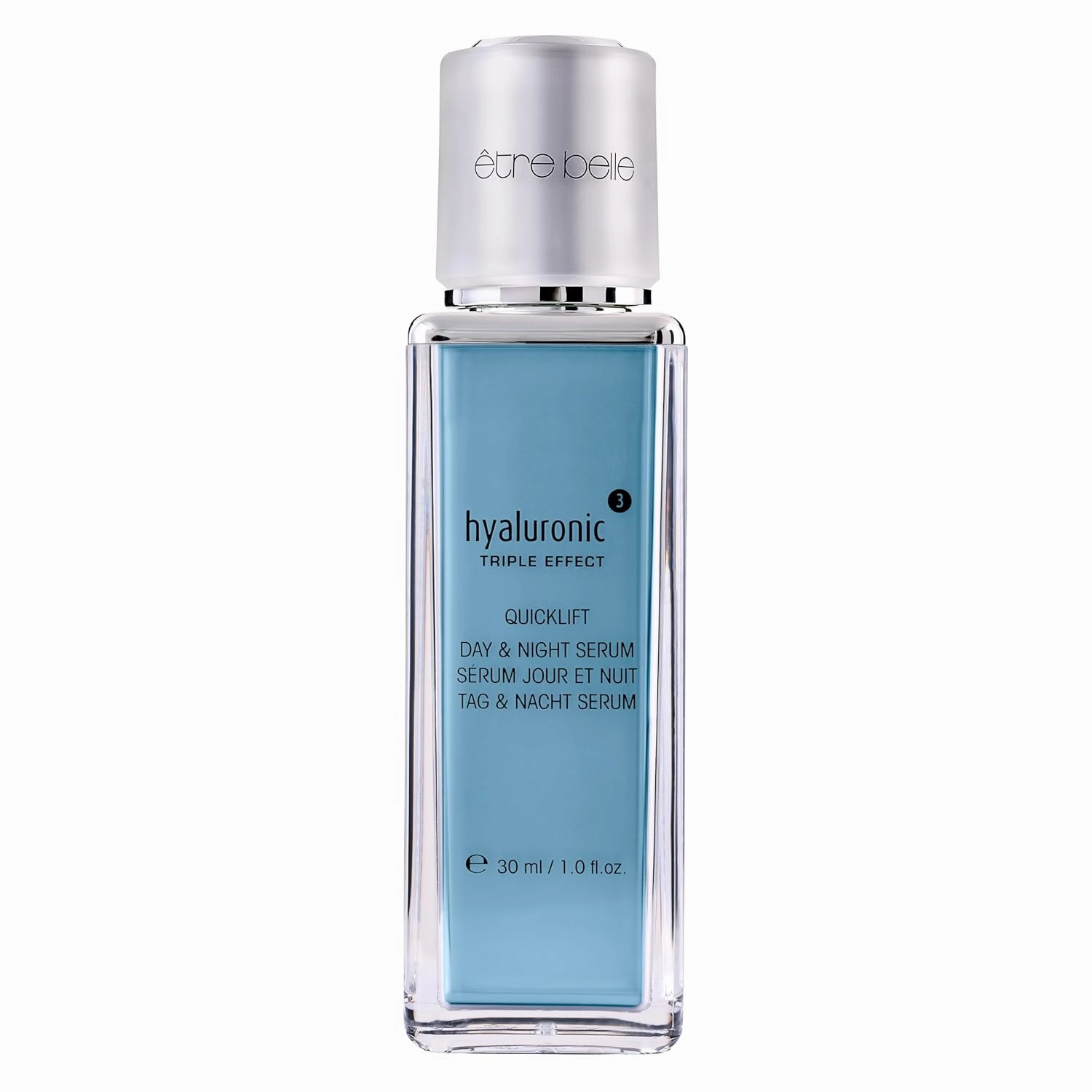 être belle Hyaluronic³ Triple Effect Quicklift Day & Night Serum | Hyaluronic Acid Serum for Face | Intense Hydration | Moisturizing, Lifting & Firming Result for All Skin Types | 30 ml / 1 Fl Oz